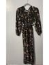 Forever 21 100% Polyester Floral Black Multi Color Wool Dress Size S - photo 4