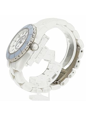 Chanel Chanel J12 Soft Blue Limited Edition (1200 pieces worldwide) H4340 White Dial Watch for Men and Women (view 2)