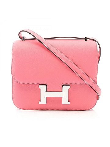 Hermès Hermes Constance 3 Mini Shoulder Bag/Handbag, Leather, Calfskin (Veau Swift), Pink Tone (view 1)