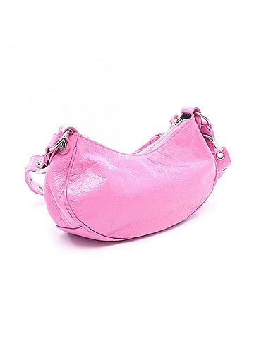 Balenciaga Balenciaga LE CAGOLE Shoulder Bag/Handbag, Leather, Women's, Pink (view 2)