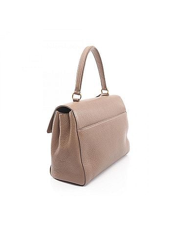 Yves Saint Laurent Yves Saint Laurent Saint Laurent Paris 2-Way Handbag, Leather, Women's, Beige (view 2)