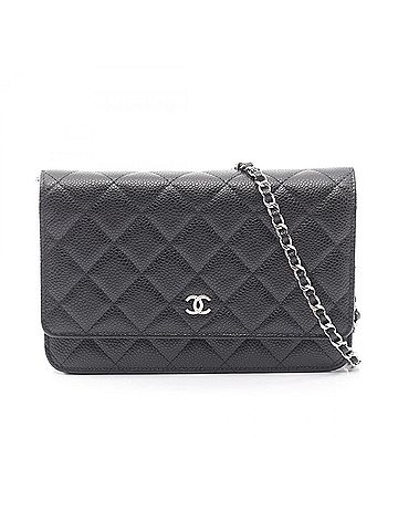 Chanel Chanel Matelassé Shoulder Bag/Handbag, Caviar Leather (Grained Calfskin), Women's, Black, AP0250 (view 1)