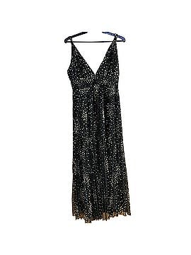 jill stuart evening dresses Floral After Dark Burnout Lace-Up Midi Dress main image 1