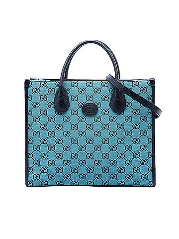 Gucci Small GG Canvas Interlocking G Tote (view 1)