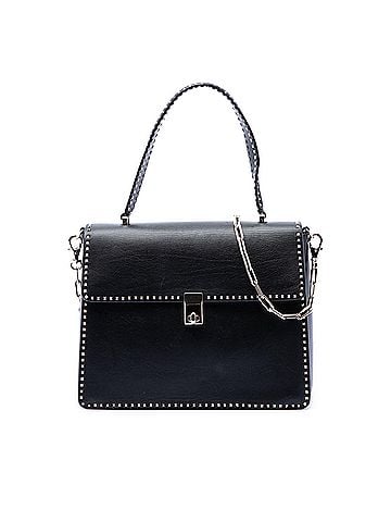 Valentino Leather Rockstud Top Handle Bag (view 1)