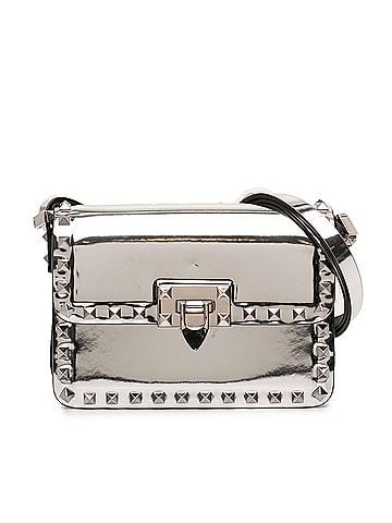 Valentino Small Mirror Calfskin Rockstud23 Shoulder Bag (view 1)