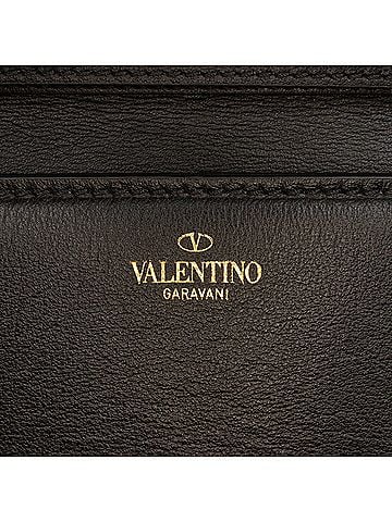 Valentino Calfskin VLogo Loco Satchel (view 2)