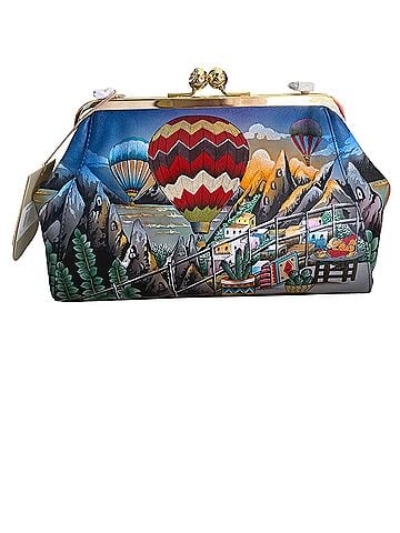 Anuschka Hot air balloon Leather Satchel (view 1)