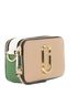 Jacob 100% Leather Color Block Teal Green Messenger One size - photo 1