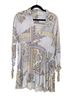 Hayden 100% Rayon Floral Multi Color Long Sleeve Blouse Size L - photo 1