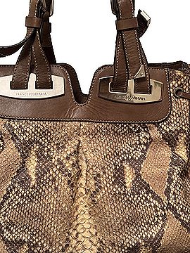 Francesco Biasia Leather Satchel (view 2)