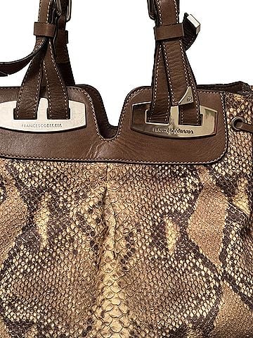 Francesco Biasia Leather Satchel (view 2)