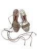 Boutique Nordstrom Gold Heels Size 4 - photo 1