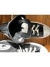 Converse Black White Sneakers Size 7 - photo 6