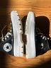Converse Black White Sneakers Size 7 - photo 4