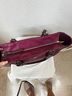 Coach 100% Leather Solid Purple Brown Tote One size - photo 6