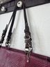 Coach 100% Leather Solid Purple Brown Tote One size - photo 11