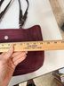 Coach 100% Leather Solid Purple Brown Tote One size - photo 9