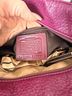 Coach 100% Leather Solid Purple Brown Tote One size - photo 4
