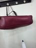Coach 100% Leather Solid Purple Brown Tote One size - photo 5