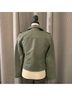ALLSAINTS 100% Sheepskin Green Leather Jacket Size 2 - photo 8