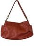 HOBO 100% Leather Solid Brown Leather Shoulder Bag One size - photo 1