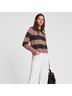ALLSAINTS Stripes Green Pink Pullover Sweater Size M - photo 12