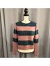ALLSAINTS Stripes Green Pink Pullover Sweater Size M - photo 6
