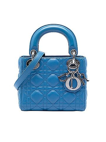 Dior Mini Lambskin Cannage Lady Dior (view 1)