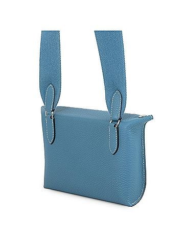 Hermès Hermes Shoulder Bag Vide Poche New Blue Jean Togo Leather B Stamp Handbag HERMES (view 2)