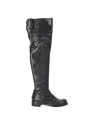 Jimmy Choo Jimmy Choo Deron Knee-High Boots in Black Leather (view 1)