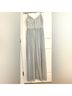 BHLDN Silver Gray Cocktail Dress Size 0X - photo 4