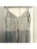 BHLDN Silver Gray Cocktail Dress Size 0X - photo 8