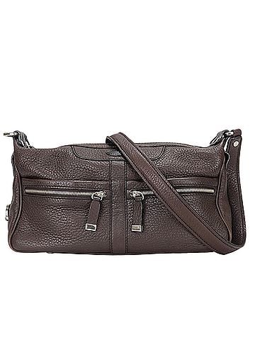Tod's Tod's Shoulder Bag, Leather, Dark Brown, Silver Hardware, Women's TOD’S (view 2)