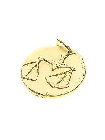 Van Cleef & Arpels Van Cleef & Arpels Zodiac Libra Top Only Yellow Gold (18K) No Stone Women,Men Fashion Pendant Necklace (Gold) (view 1)