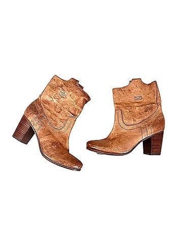 FRYE Carson Mid Heel Tab Boots Ankle Boots (view 1)