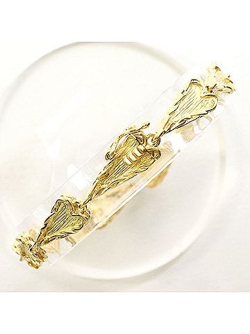 Unbranded 18K (18-karat) Yellow Gold Bracelet, Total Weight 13.0g, 18.5cm, Jewelry (view 2)