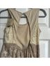 Ryu Floral Tan Ivory Casual Dress Size S - photo 6