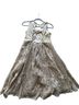 Ryu Floral Tan Ivory Casual Dress Size S - photo 2