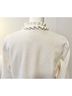 Chico's 100% Polyester Floral Paisley Ivory Blazer Size M - photo 9