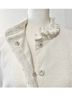 Chico's 100% Polyester Floral Paisley Ivory Blazer Size M - photo 5