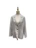 Peruvian Connection 54% Lyocell 46% Linen 100% Cotton Ivory White Blazer Size 16 - photo 1