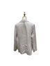Peruvian Connection 54% Lyocell 46% Linen 100% Cotton Ivory White Blazer Size 16 - photo 2