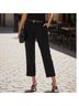 Tibi 100% Wool Black Track Pants Size 6 - photo 3