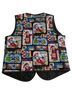 Saddle River 100% Cotton Graphic Red White Blue Vest Size L - photo 2