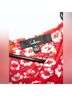 Lulus 100% Rayon 100% Polyester Floral Red White Casual Dress Size XL - photo 3