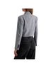 Express Plaid Gray Black Jacket Size M - photo 6