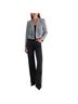 Express Plaid Gray Black Jacket Size M - photo 9