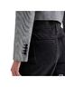 Express Plaid Gray Black Jacket Size M - photo 7