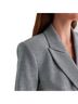 Express Plaid Gray Black Jacket Size M - photo 5